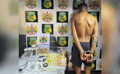 Homem é preso com drogas durante operação em Mâncio Lima