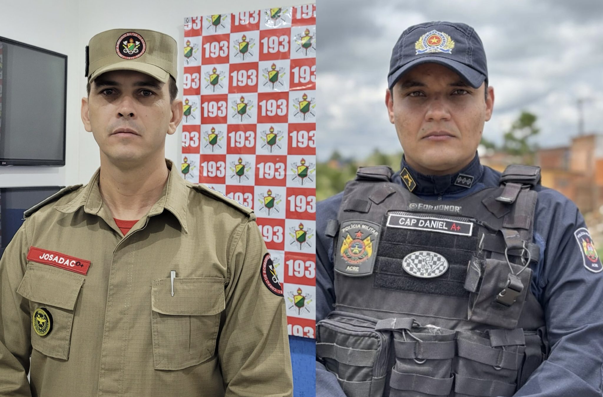 Daniel Teixeira e Josadac Ibernon são promovidos a major e seguem no comando da segurança no Juruá