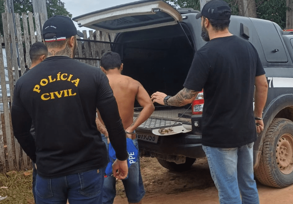 Polícia Civil prende homem por violência doméstica em Tarauacá