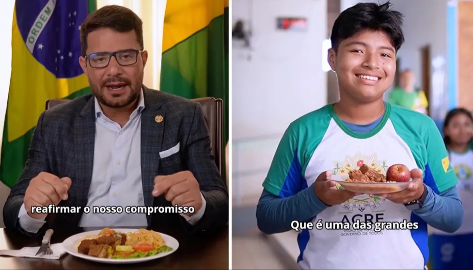 Gladson Cameli garante continuidade do programa Prato Extra durante as férias escolares