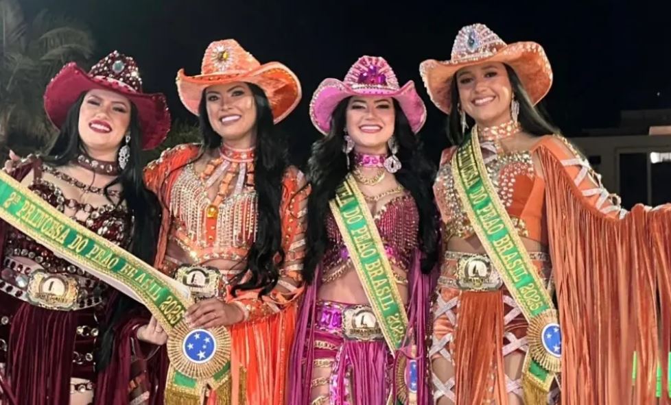 Acreana Lohana Martins é coroada 2ª Princesa no concurso Rainha do Peão Brasil, em Barretos