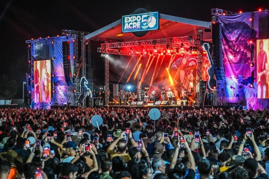 Expoacre celebra 50 anos com show de Jorge & Mateus e recorde de público em Rio Branco