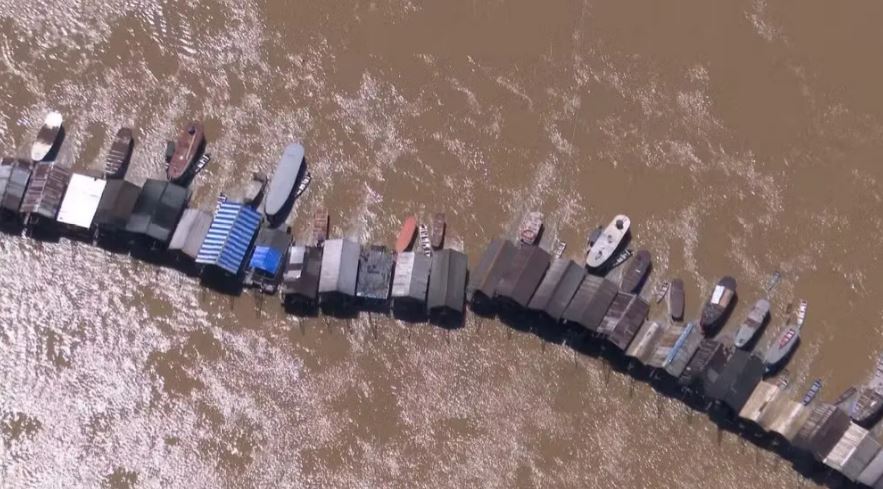 Mais de 500 dragas são flagradas em garimpo ilegal no Rio Madeira