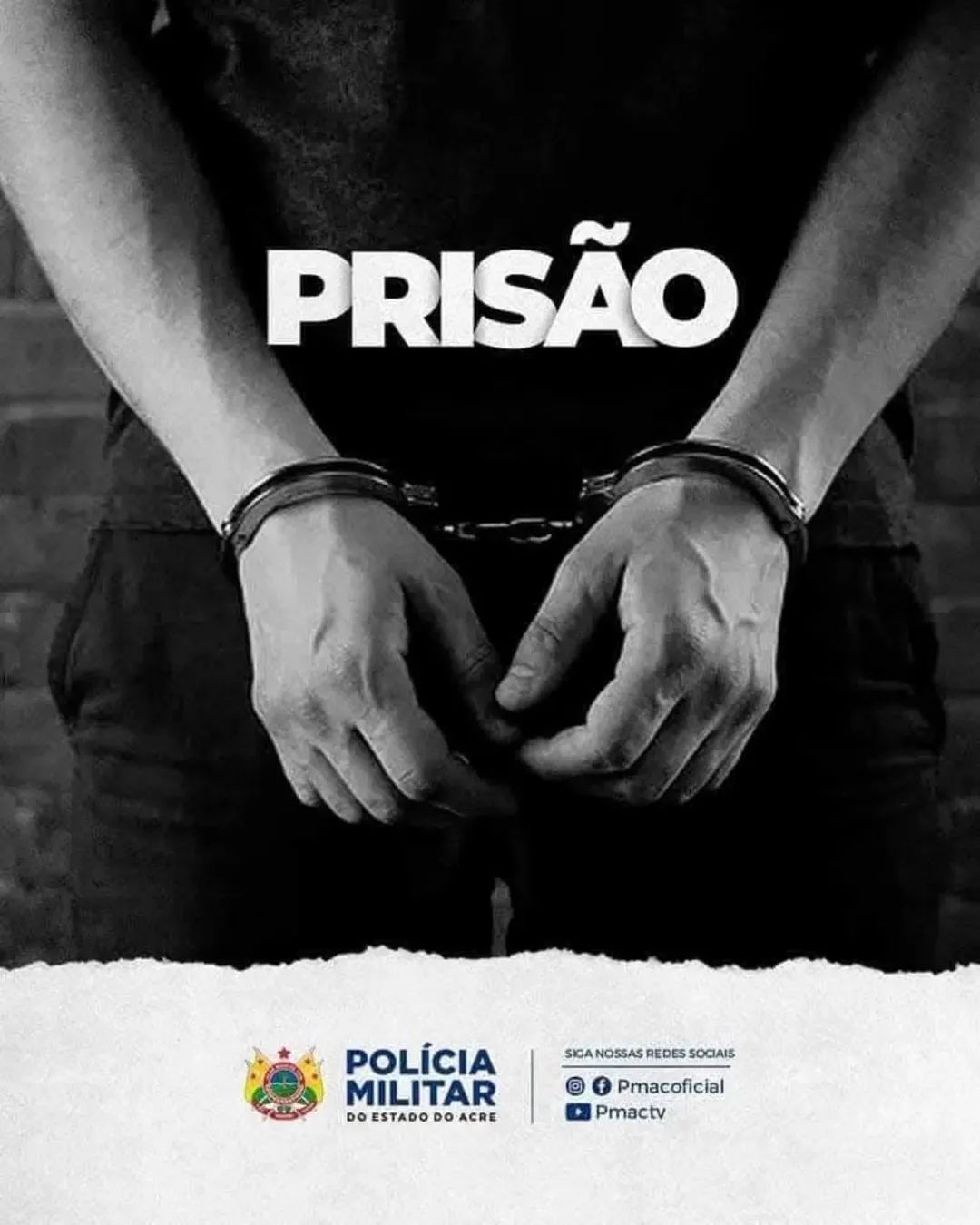 Polícia Militar prende foragido da Justiça em Cruzeiro do Sul.