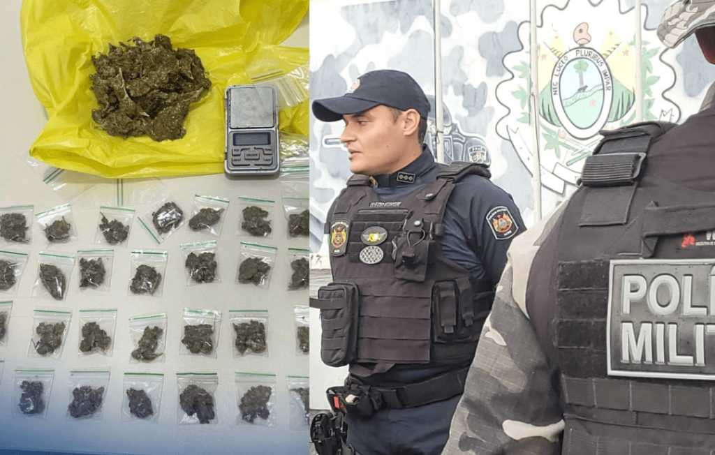 Polícia Militar do acre apreende 30 papelotes de skunk em operação no Juruá