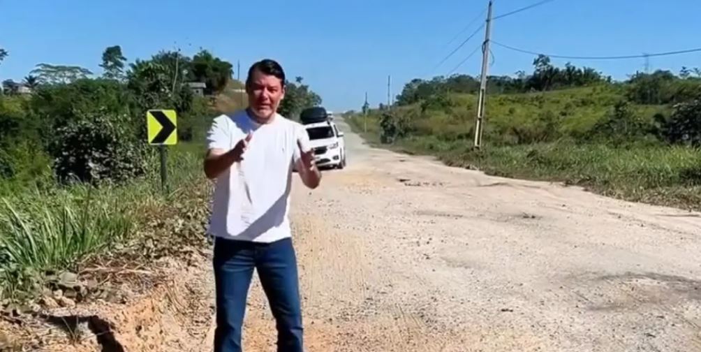 Roberto Duarte chama BR-364 de “Faixa de Gaza brasileira” e desafia Lula a visitar rodovia