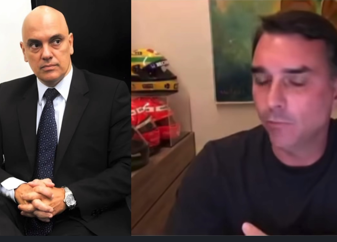 Filho de Bolsonaro se manifesta sobre prisão domiciliar do pai e diz que Alexande de Morais que se “vingar” do ex-presidente