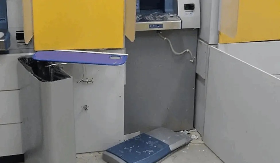 Terminal do Banco do Brasil é danificado durante tentativa de furto em Feijó